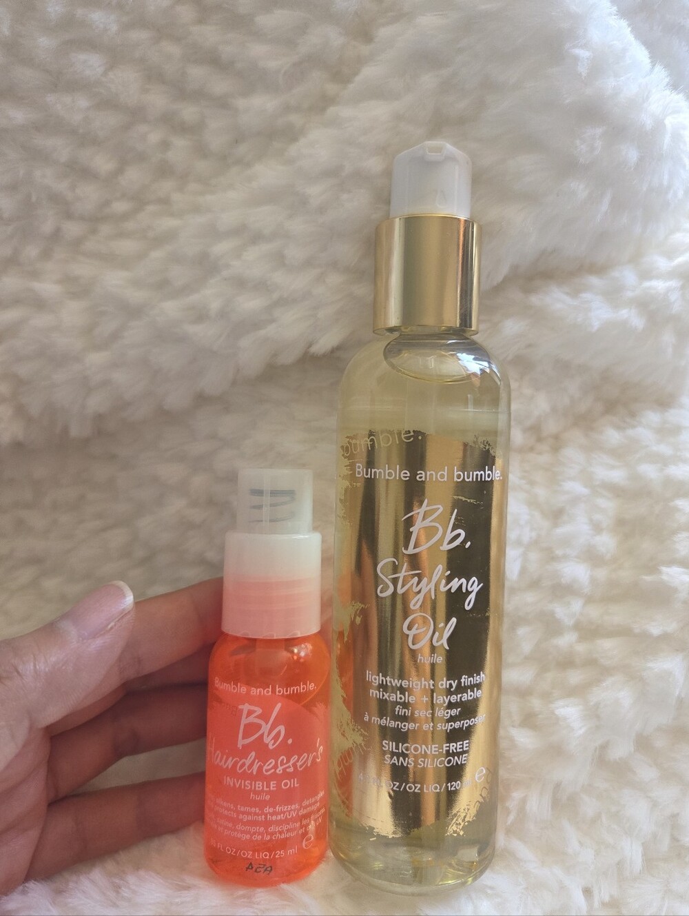 Duo Bumble and bumble Styling Oil with Heat Protectant 120ml +25ml